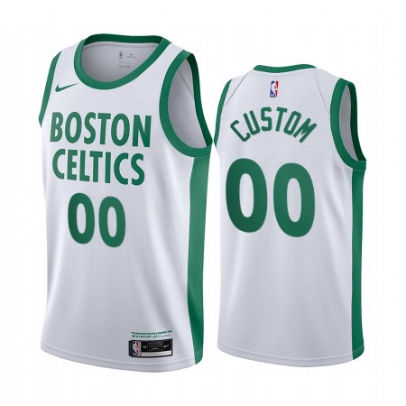 Maillot Basket Boston Celtics Personnalisé 2020-21 City Edition Swingman - Homme